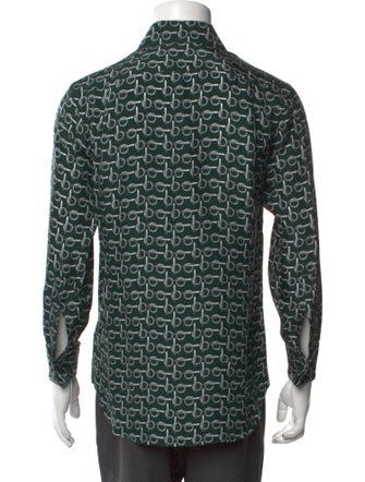 Burberry Silk Printed Shirt