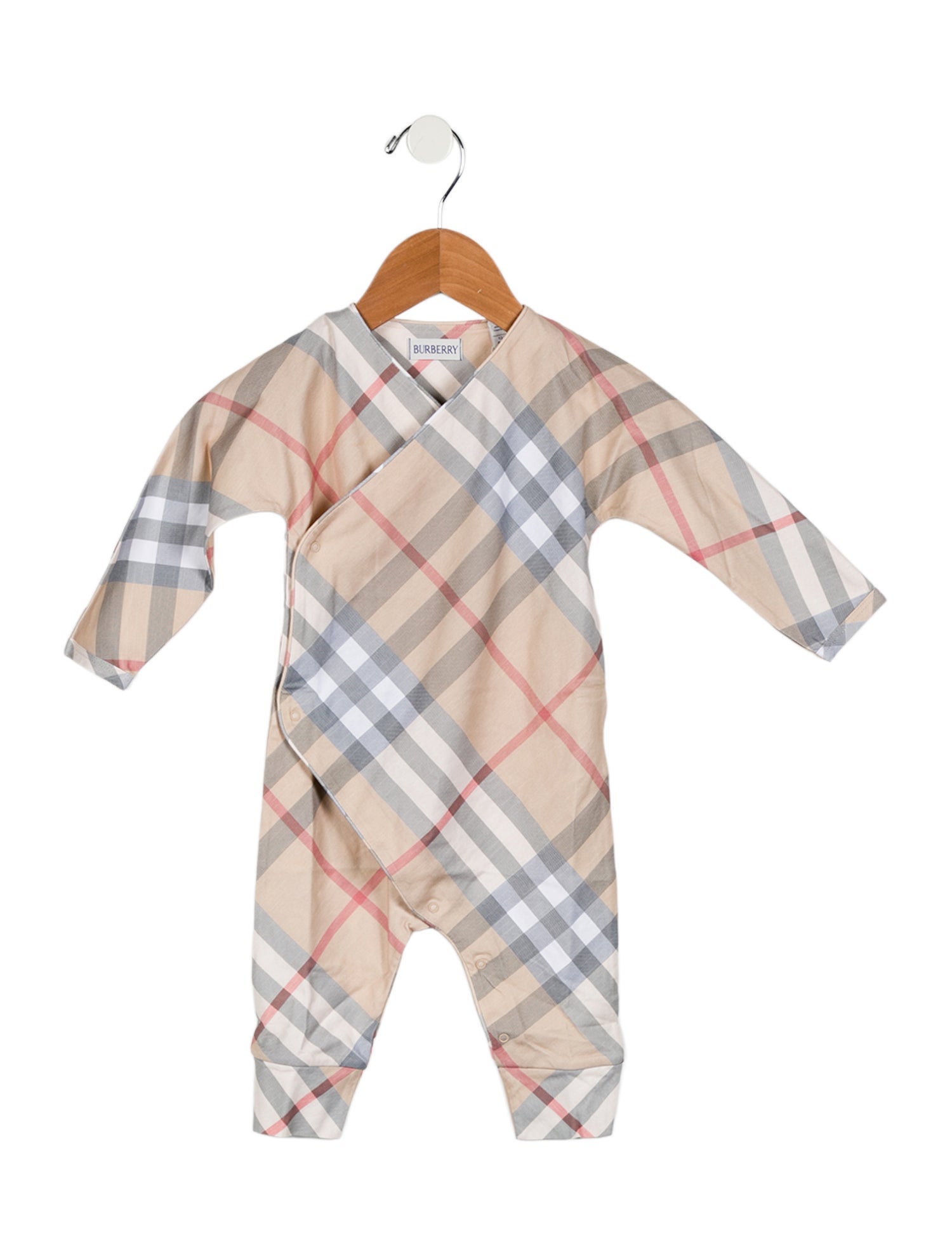 Burberry Infants' Checkprint One Piece w/Tags