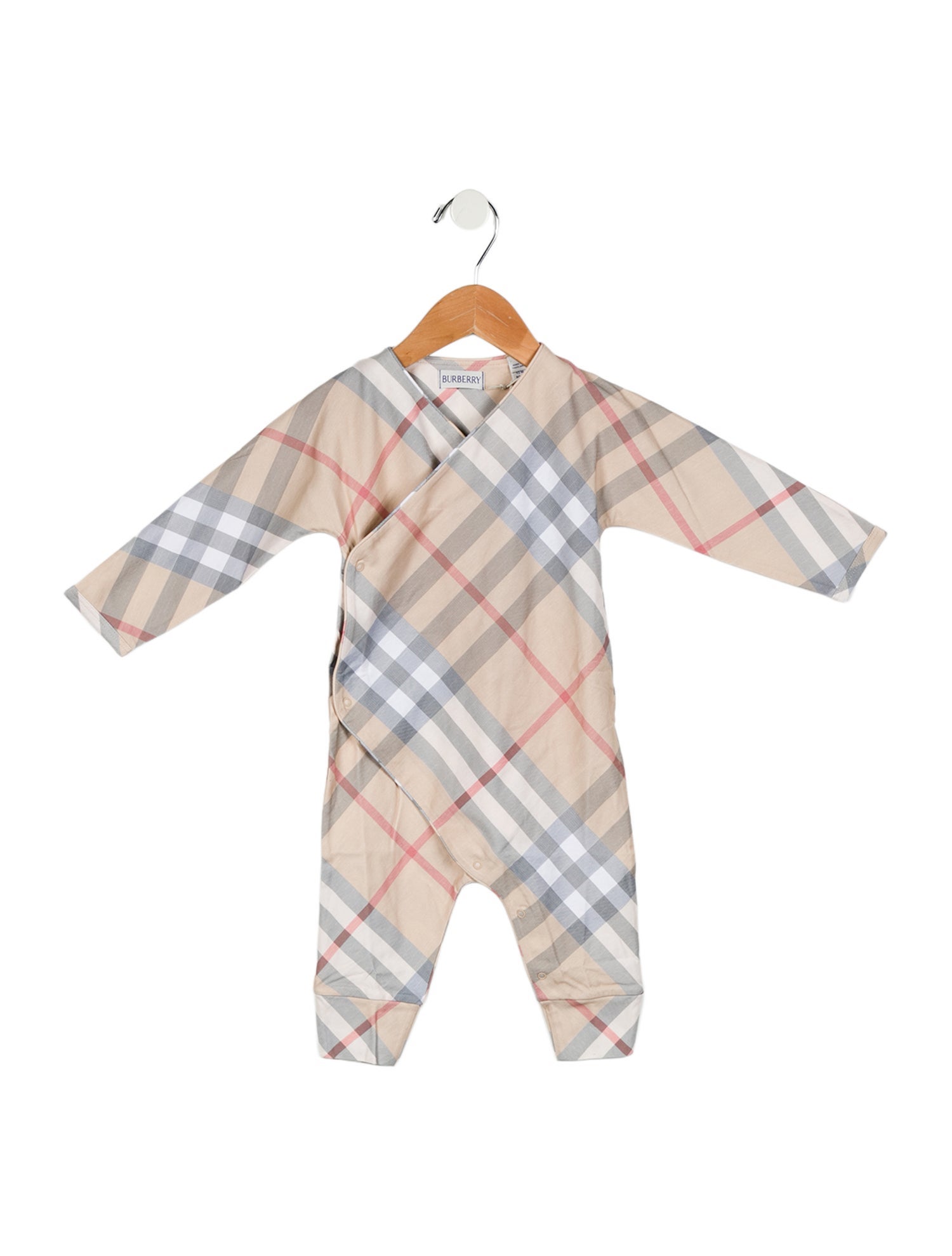 Burberry Infants' Checkprint One Piece w/Tags