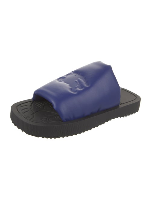 Burberry Leather Slides