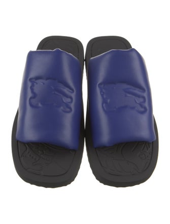 Burberry Leather Slides