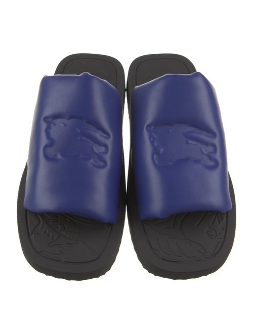 Burberry Leather Slides