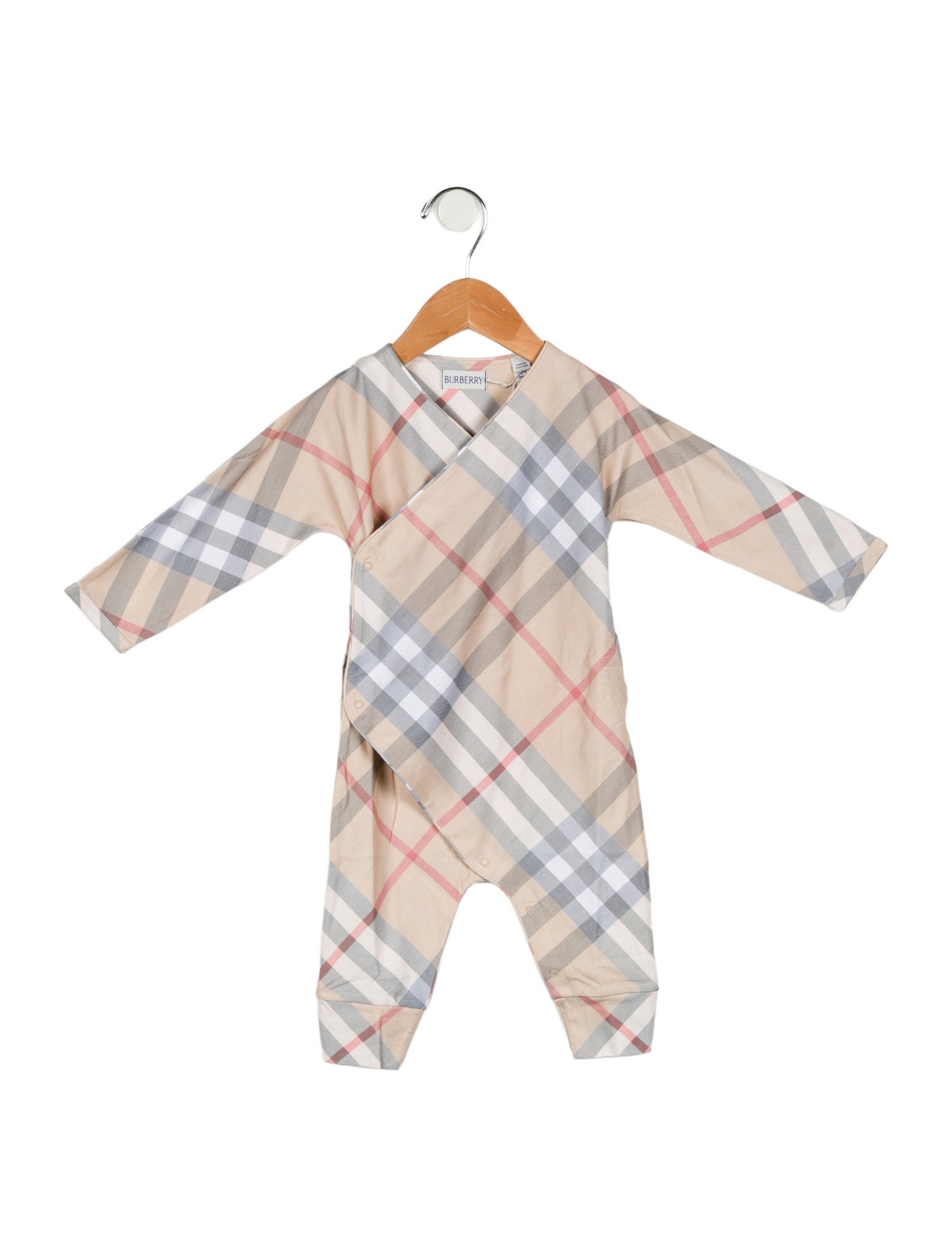 Burberry Infants' Checkprint One Piece w/Tags