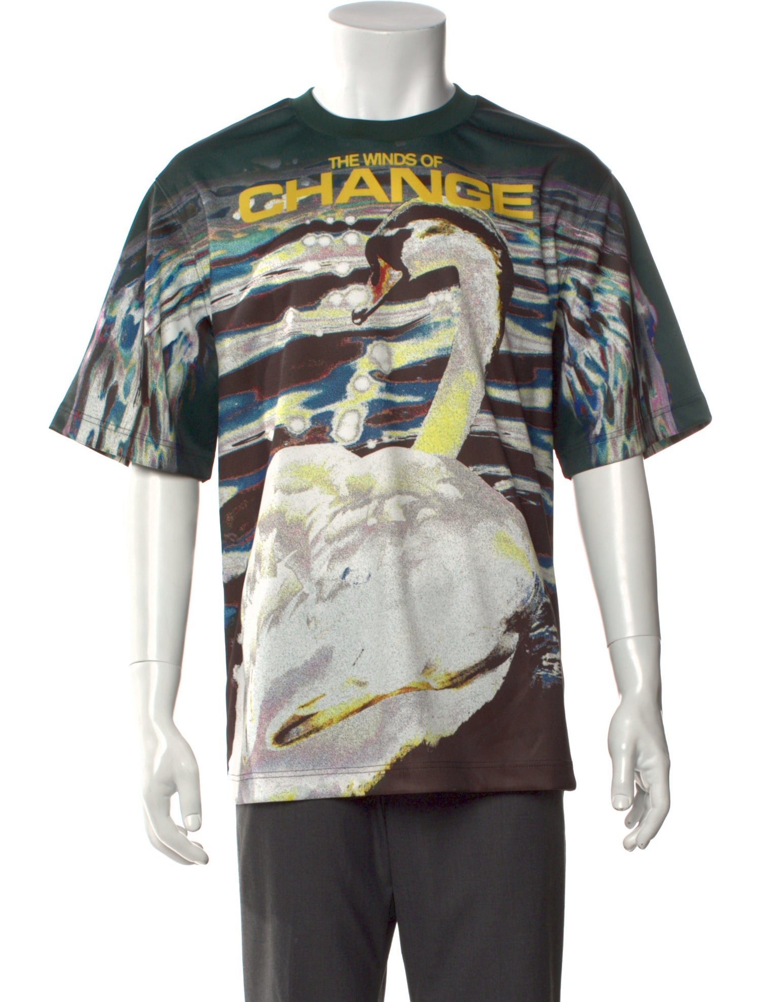 Burberry Graphic Print Crew Neck T-Shirt w/ Tags