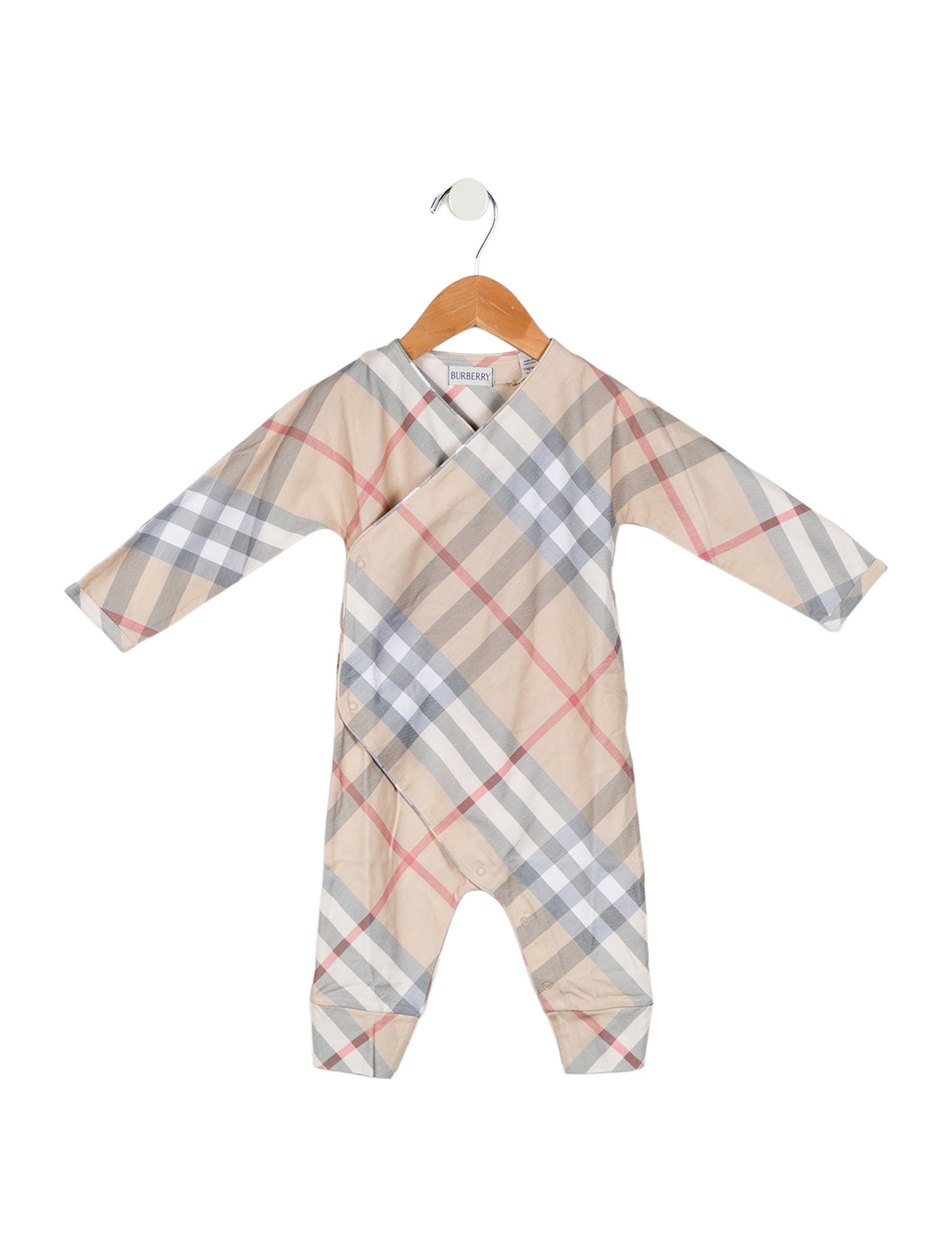 Burberry Infants' Checkprint One Piece w/Tags