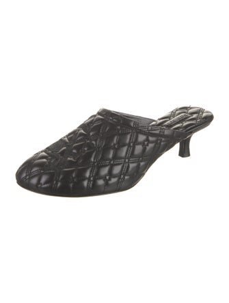 Burberry Leather Mules