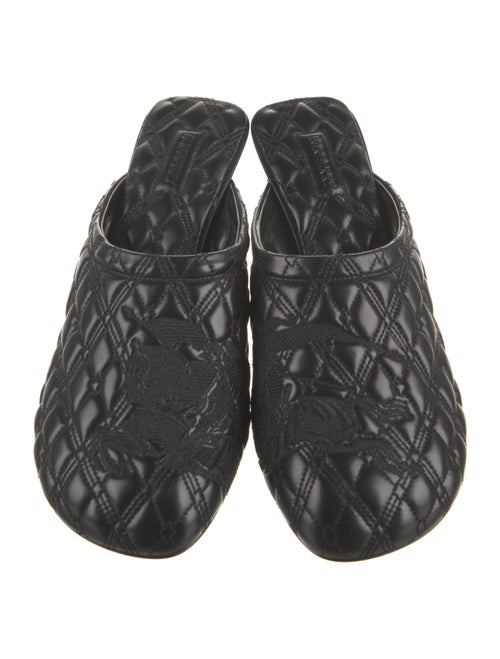 Burberry Leather Mules