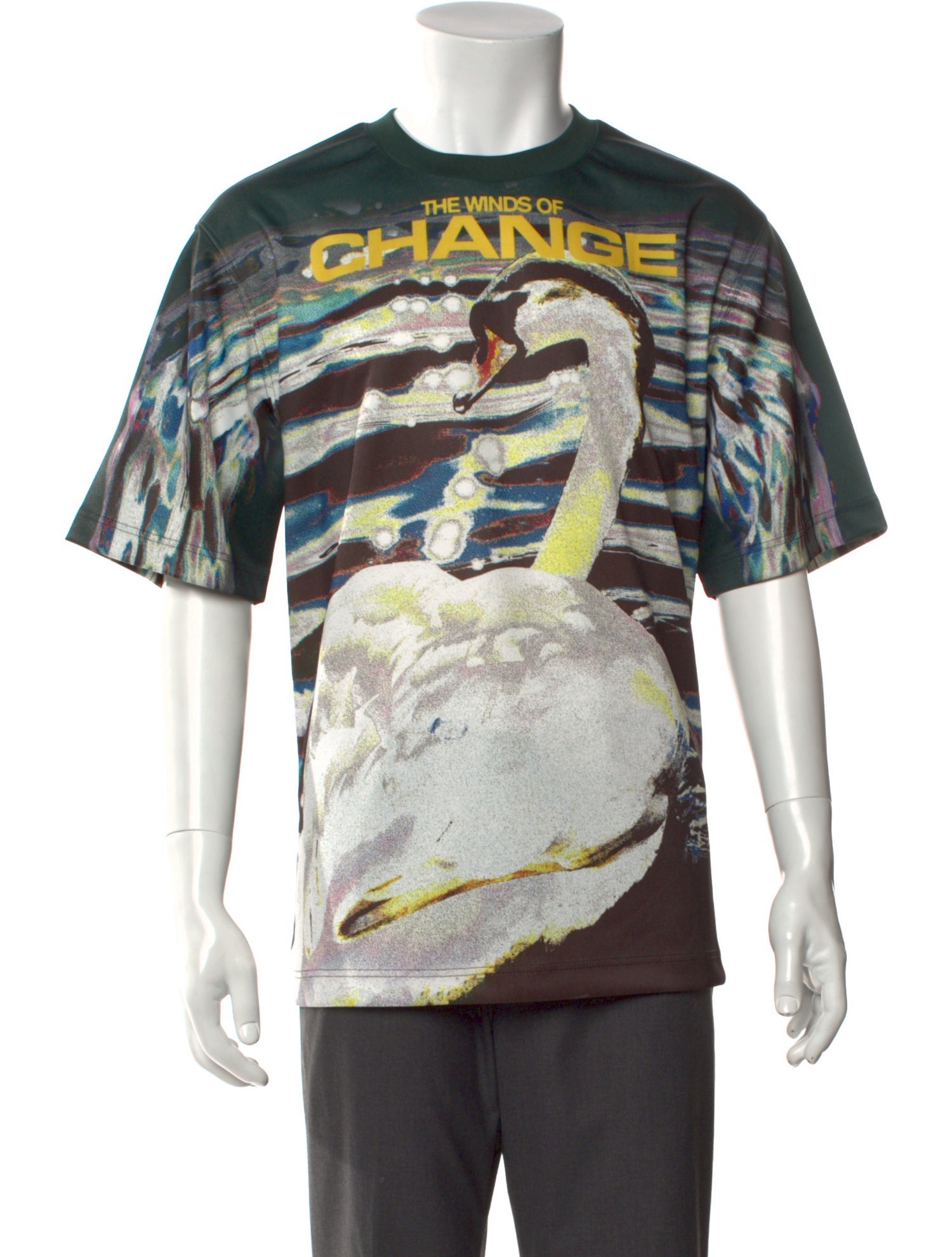 Burberry Graphic Print Crew Neck T-Shirt w/ Tags