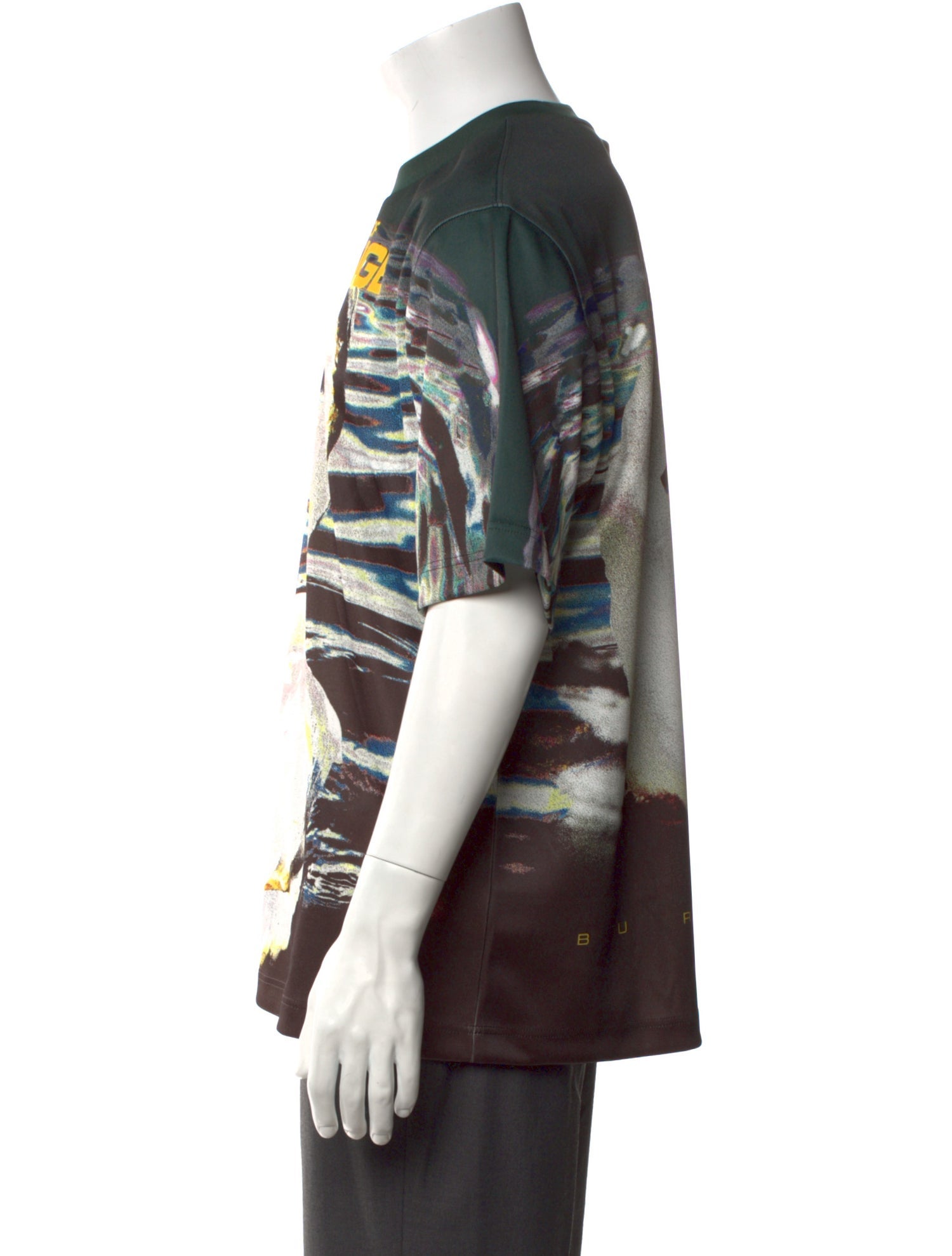 Burberry Graphic Print Crew Neck T-Shirt w/ Tags