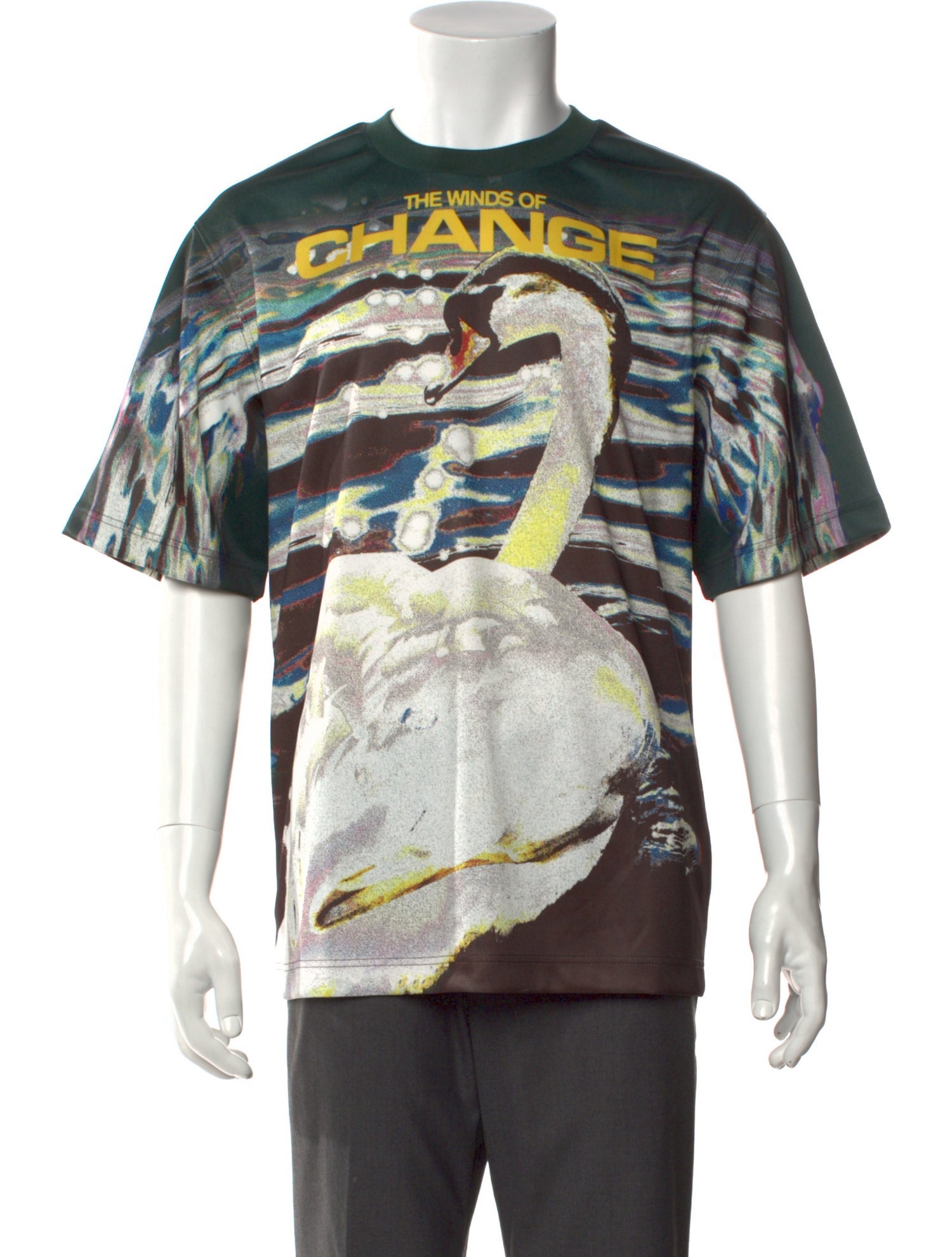 Burberry Graphic Print Crew Neck T-Shirt w/ Tags