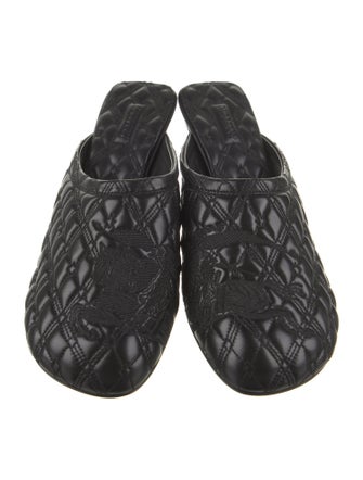 Burberry Leather Mules