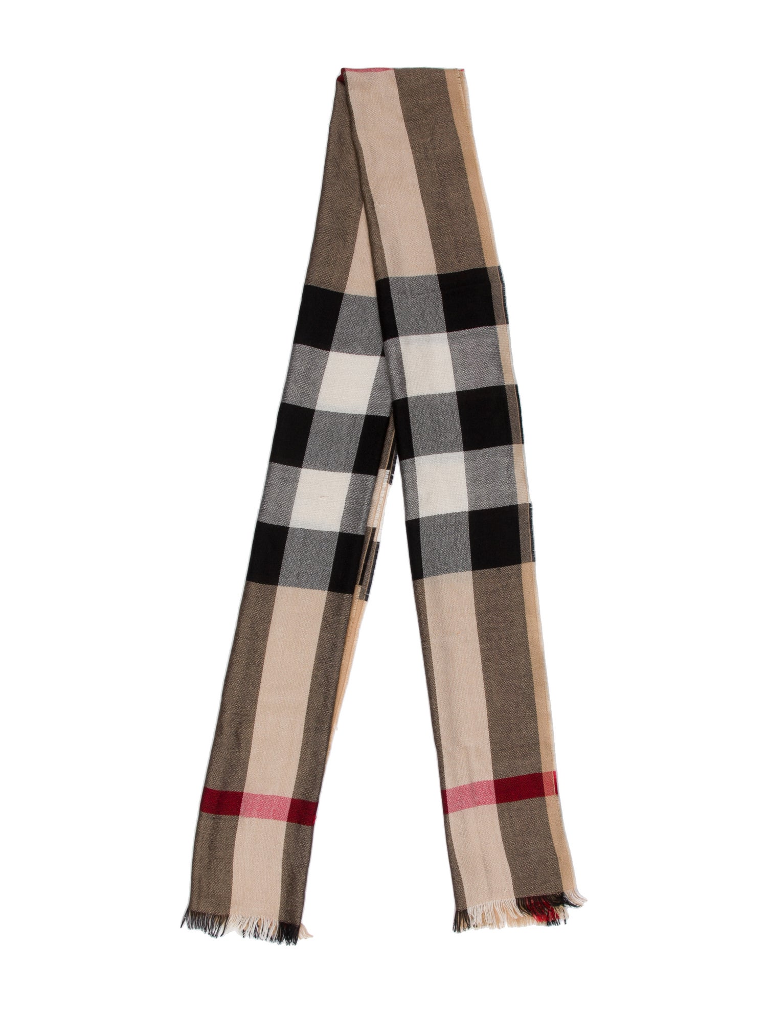 Burberry Striped Scarf