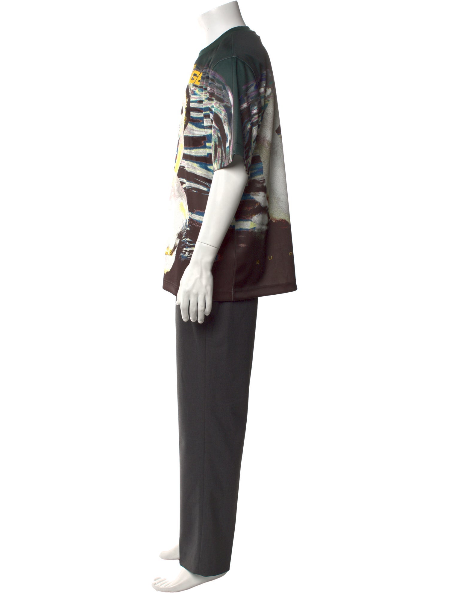 Burberry Graphic Print Crew Neck T-Shirt w/ Tags