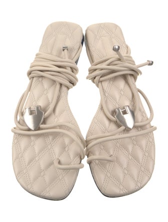 Burberry Leather Espadrilles