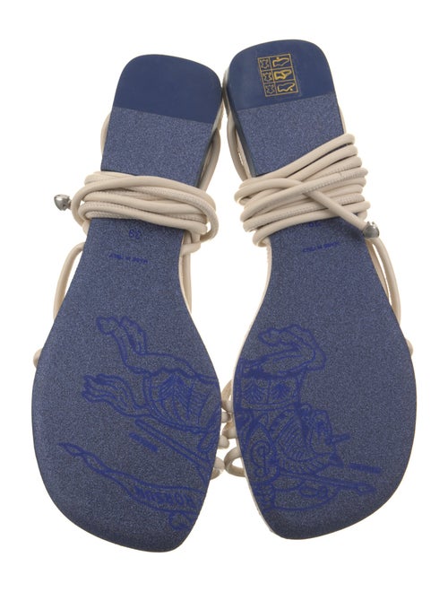 Burberry Leather Espadrilles