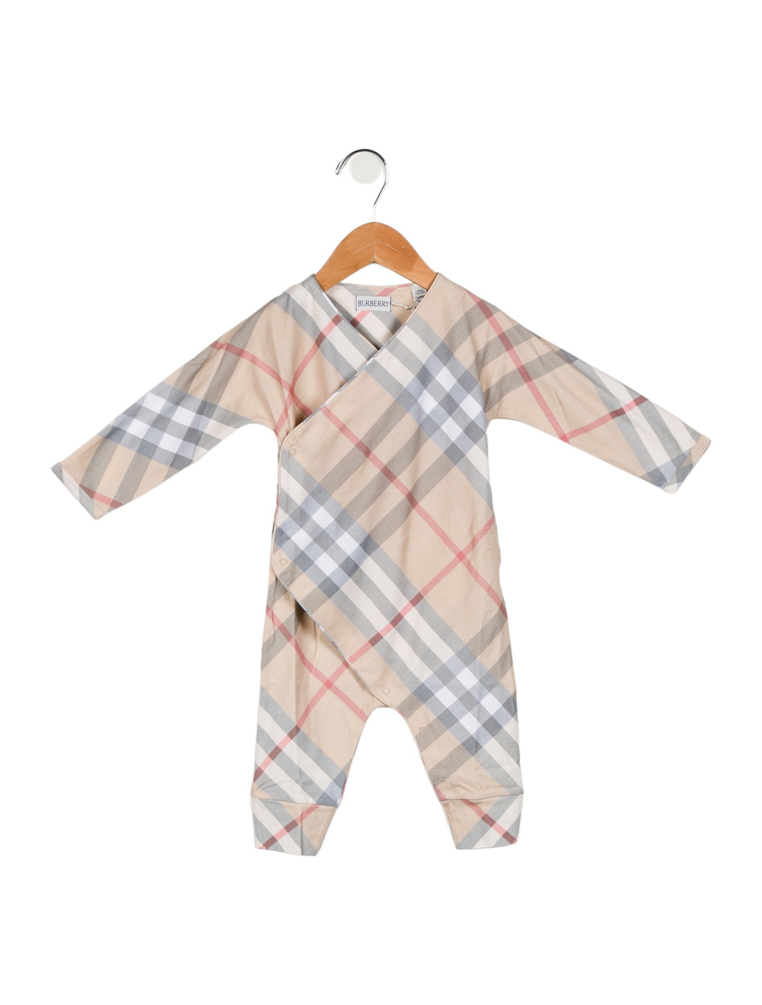 Burberry Infants' Checkprint One Piece w/Tags