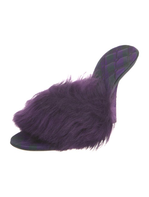 Burberry Leather Slides