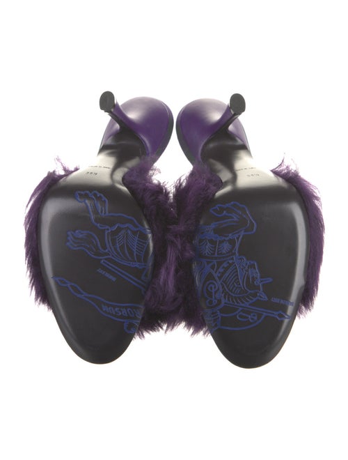 Burberry Leather Slides