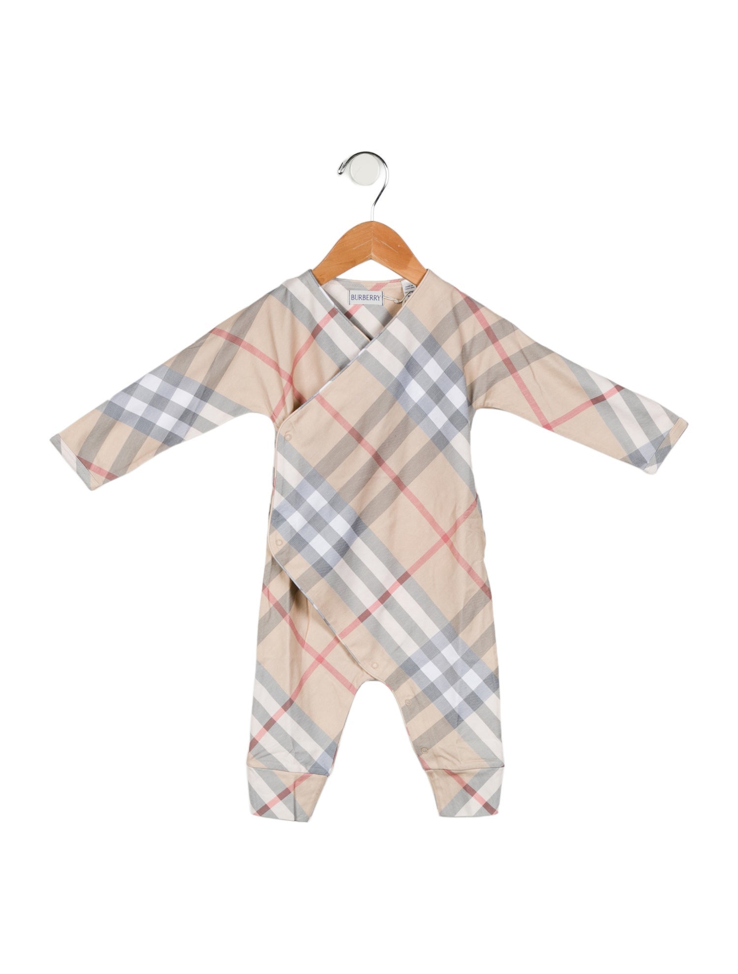 Burberry Infants' Checkprint One Piece w/Tags