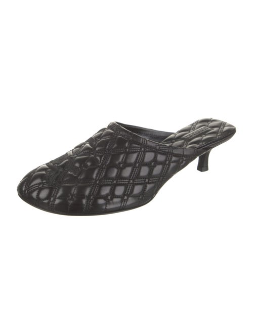 Burberry Leather Mules