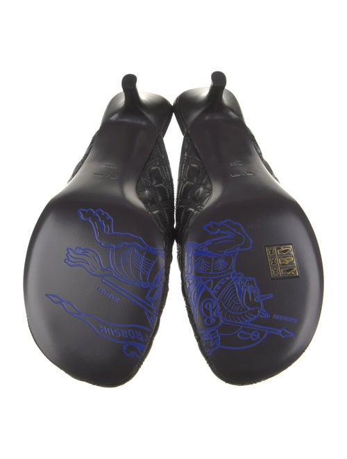 Burberry Leather Mules