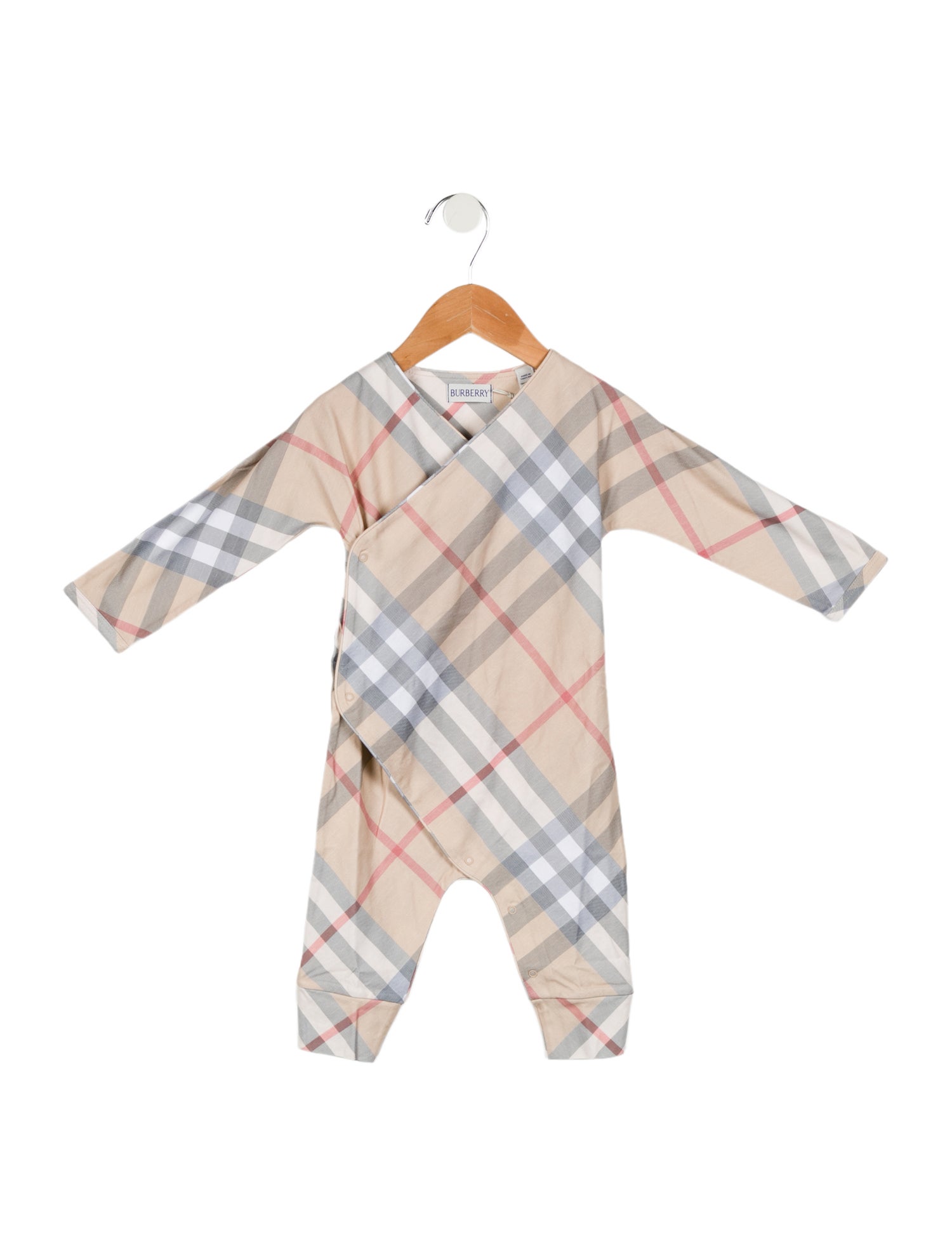 Burberry Infants' Checkprint One Piece w/Tags