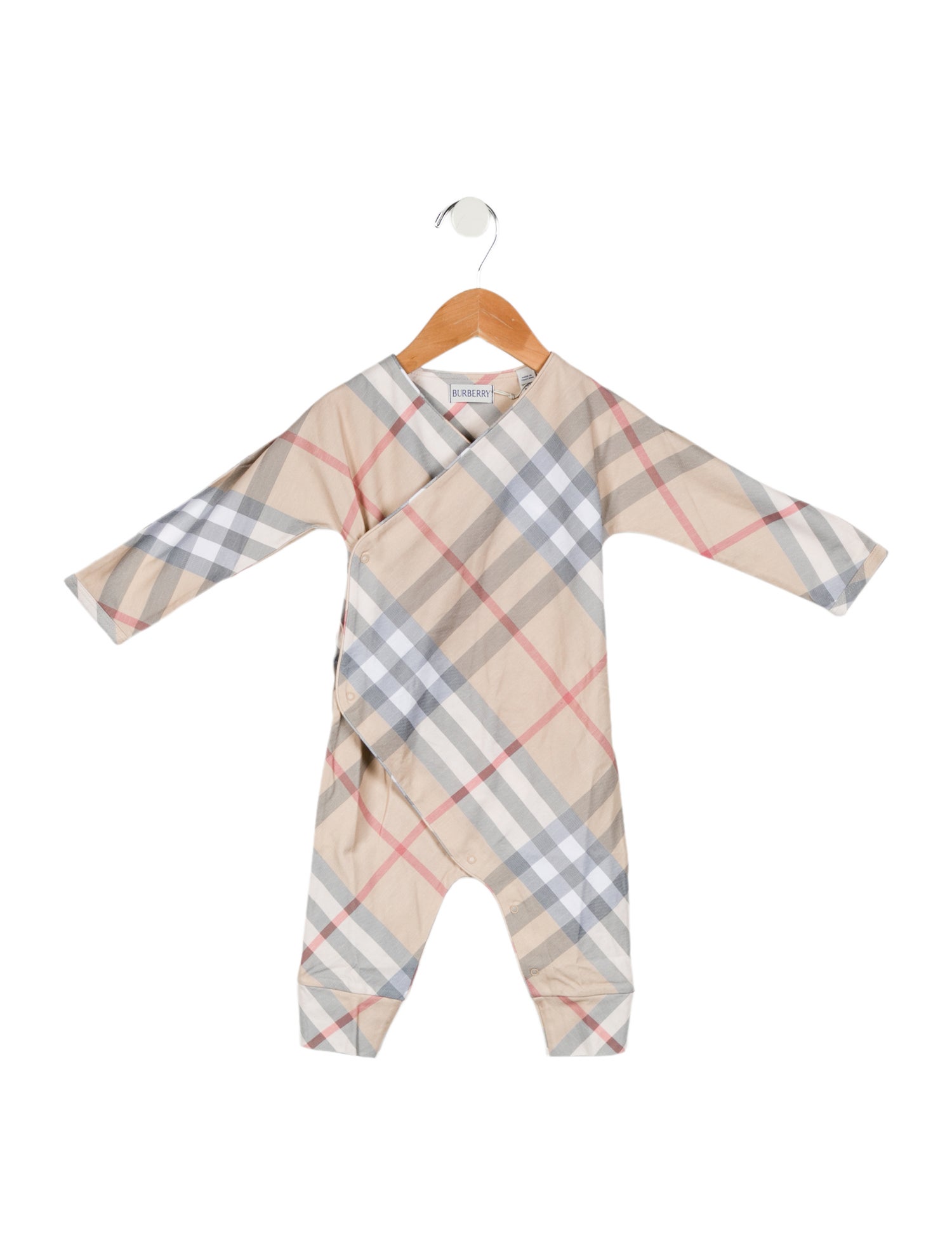 Burberry Infants' Checkprint One Piece w/Tags
