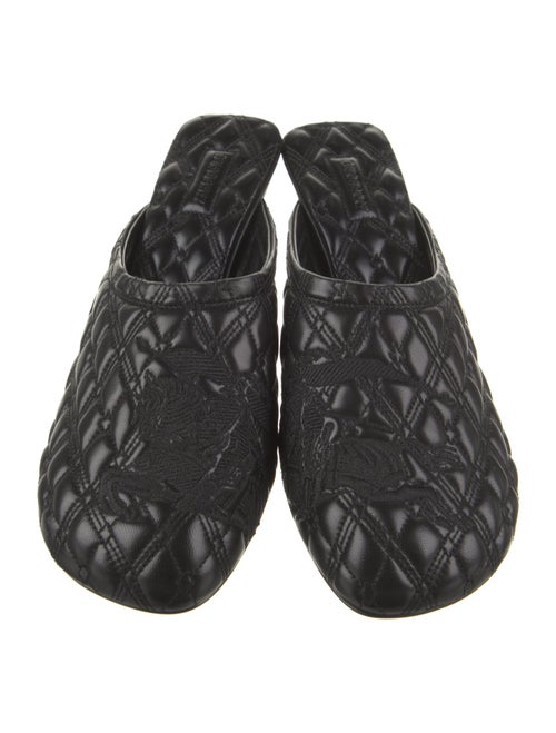 Burberry Leather Mules