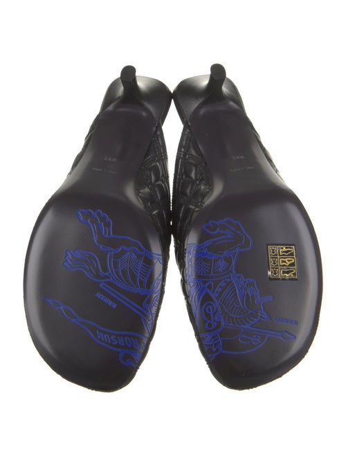 Burberry Leather Mules