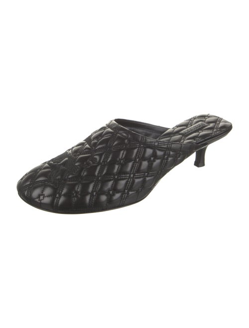 Burberry Leather Mules