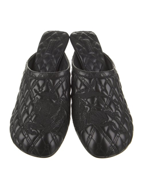 Burberry Leather Mules