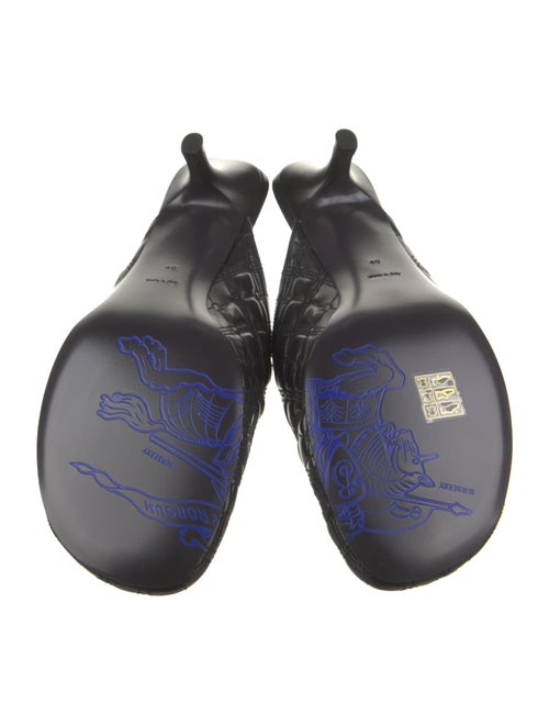 Burberry Leather Mules