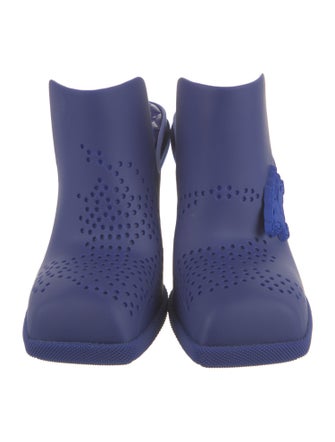 Burberry Rubber Lasercut Accents Mules