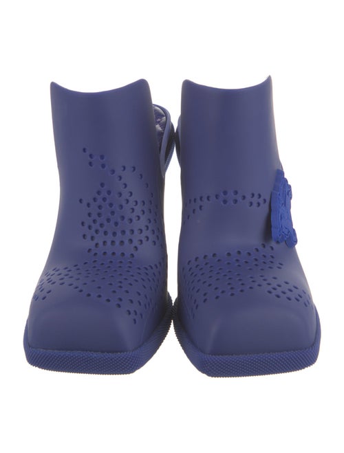 Burberry Rubber Lasercut Accents Mules