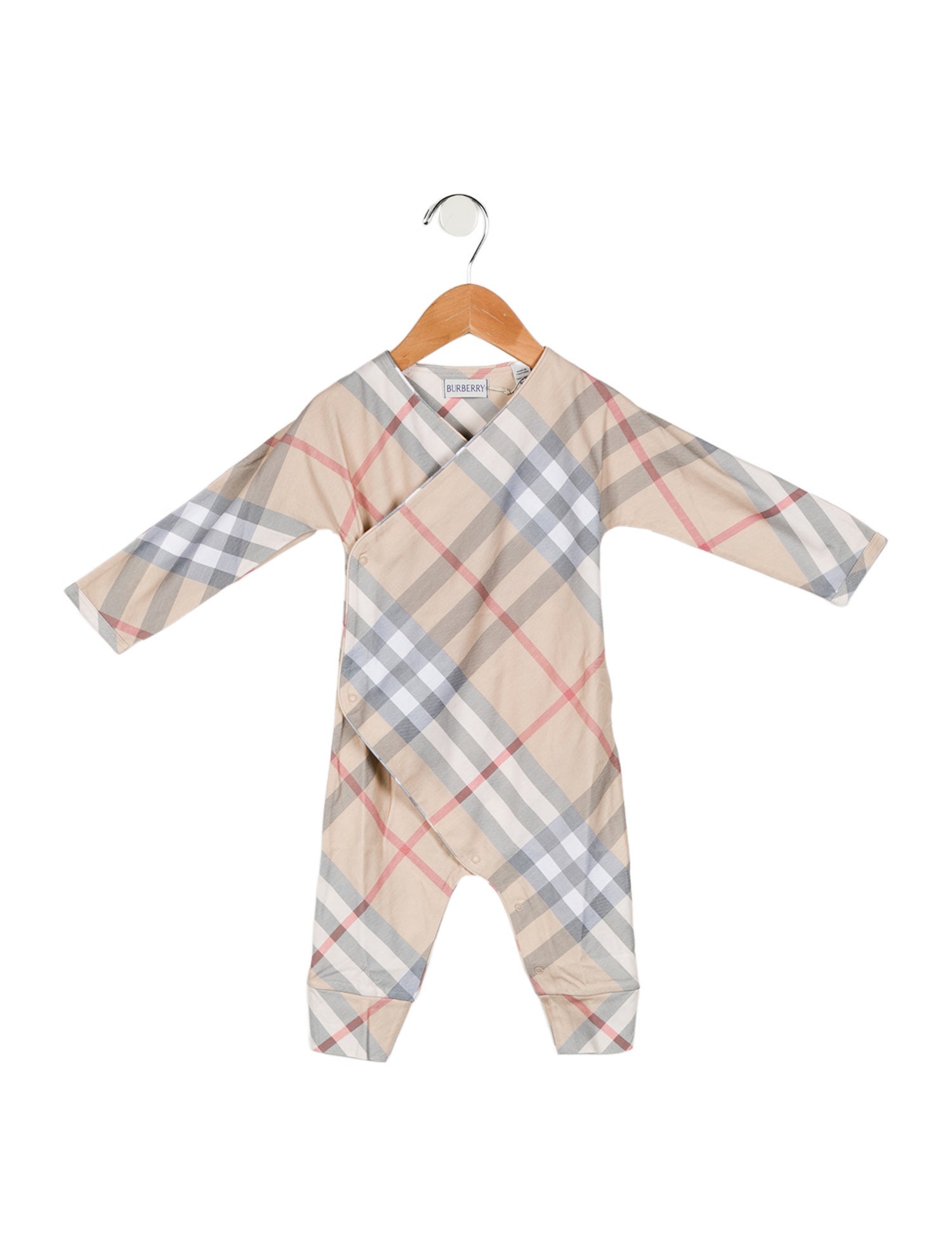 Burberry Infants' Checkprint One Piece w/Tags