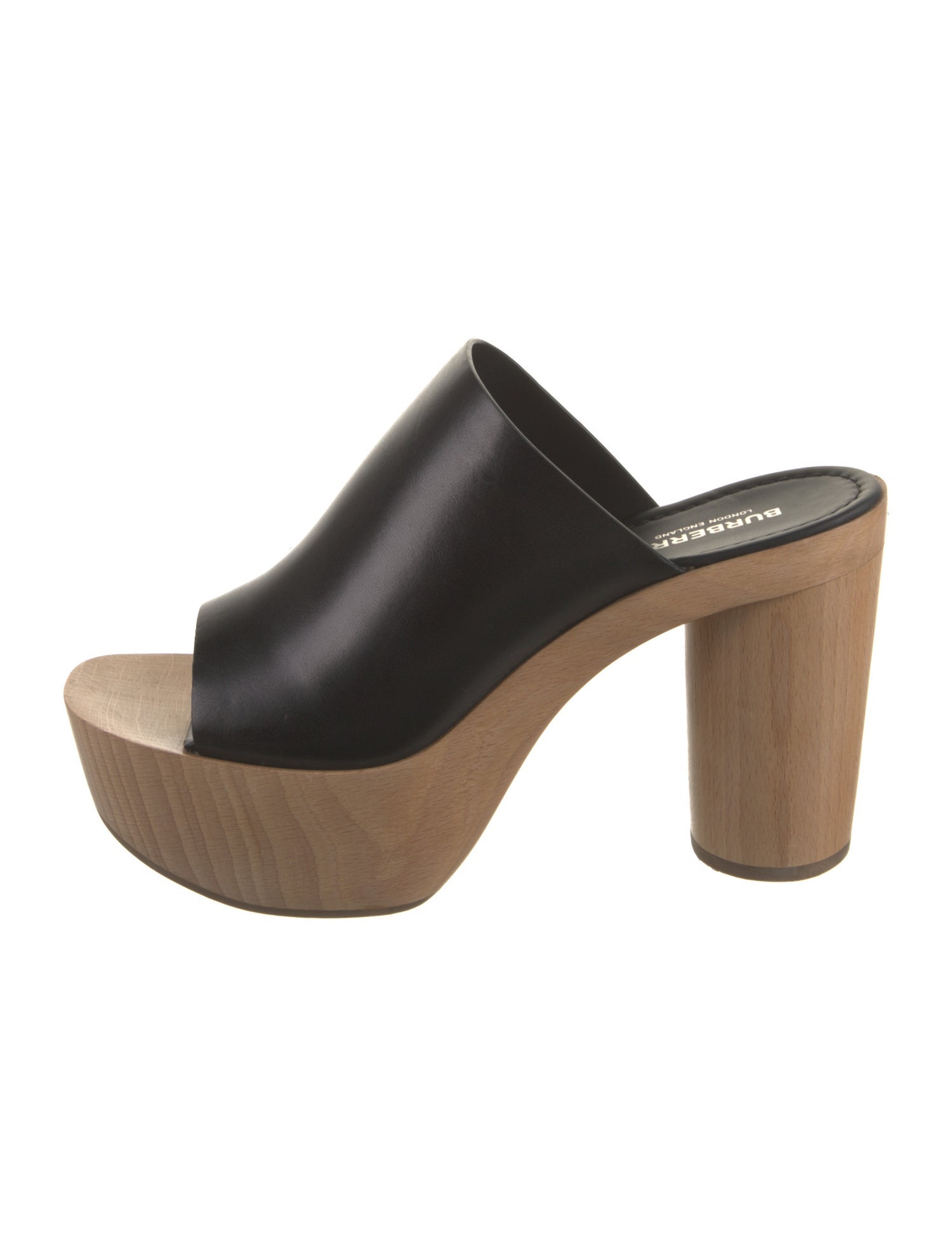 Burberry Leather Slides