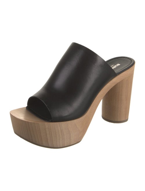 Burberry Leather Slides