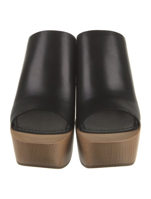 Burberry Leather Slides