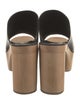 Burberry Leather Slides