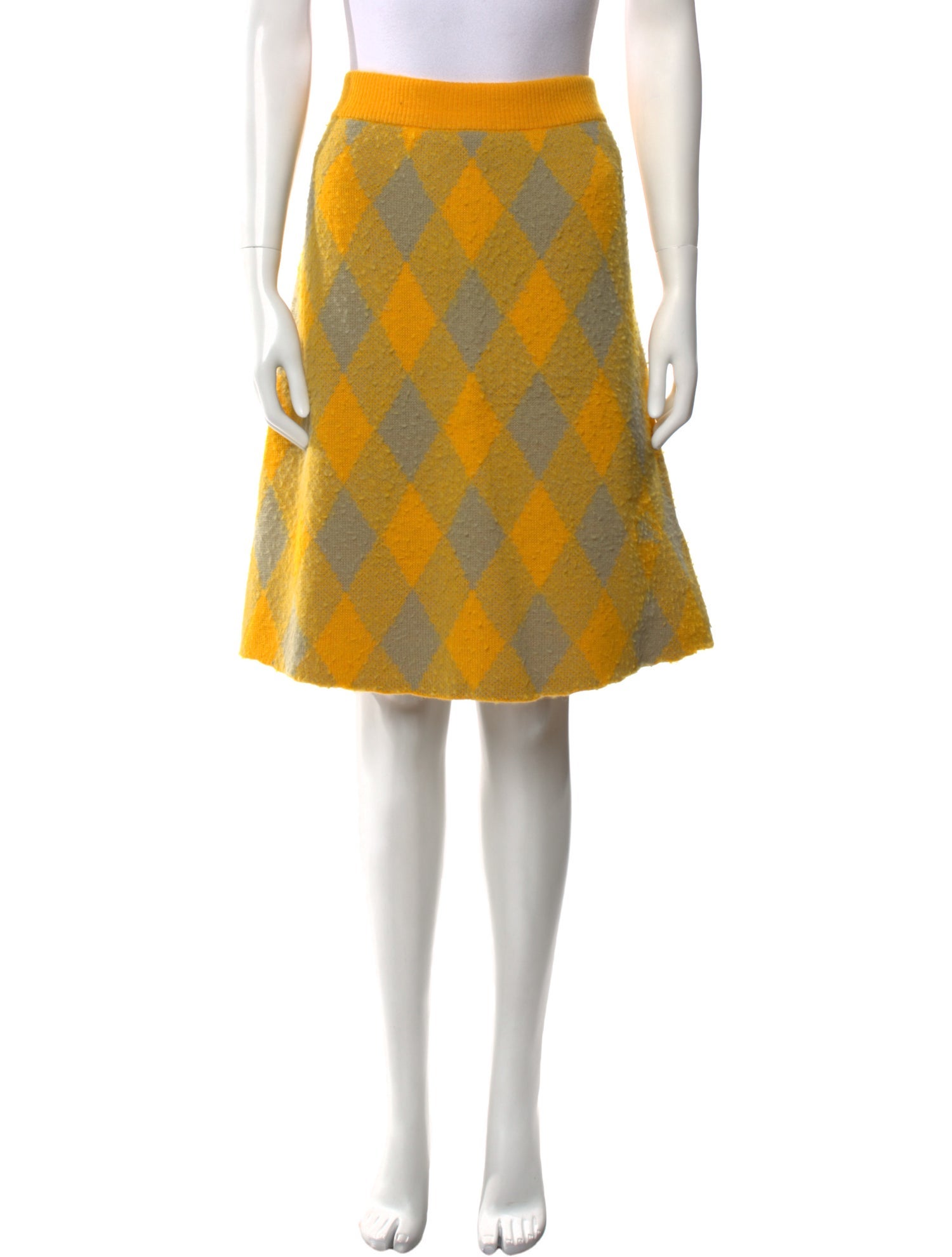 Burberry Wool Knee-Length Skirt w/ Tags