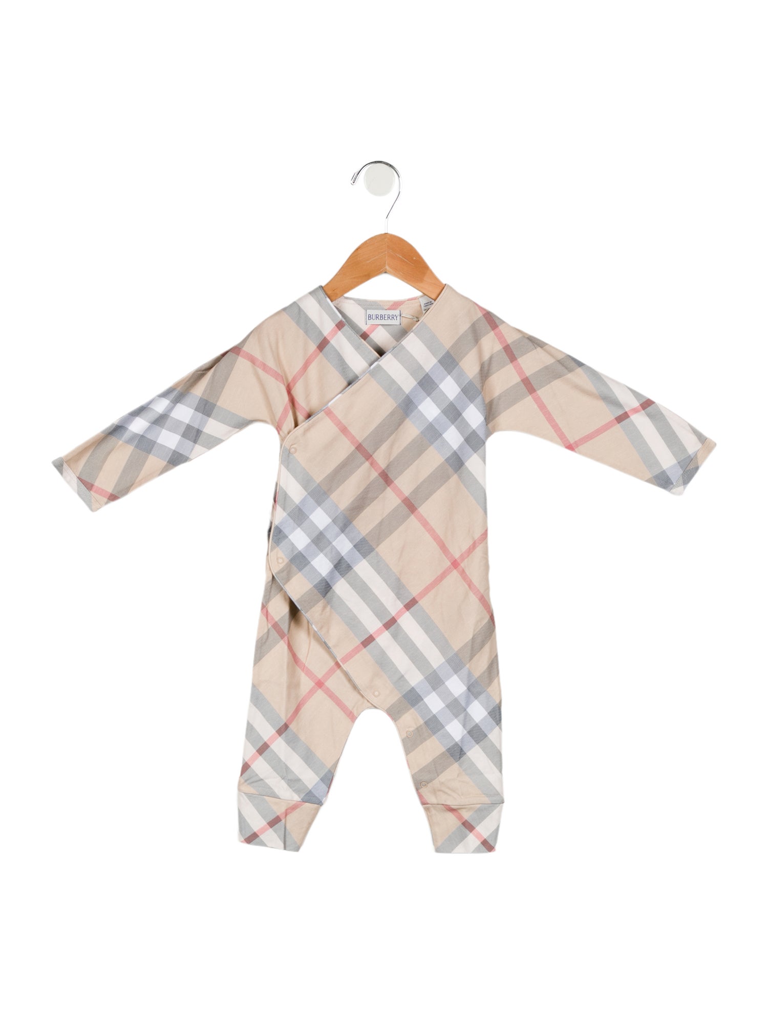 Burberry Infants' Checkprint One Piece w/Tags