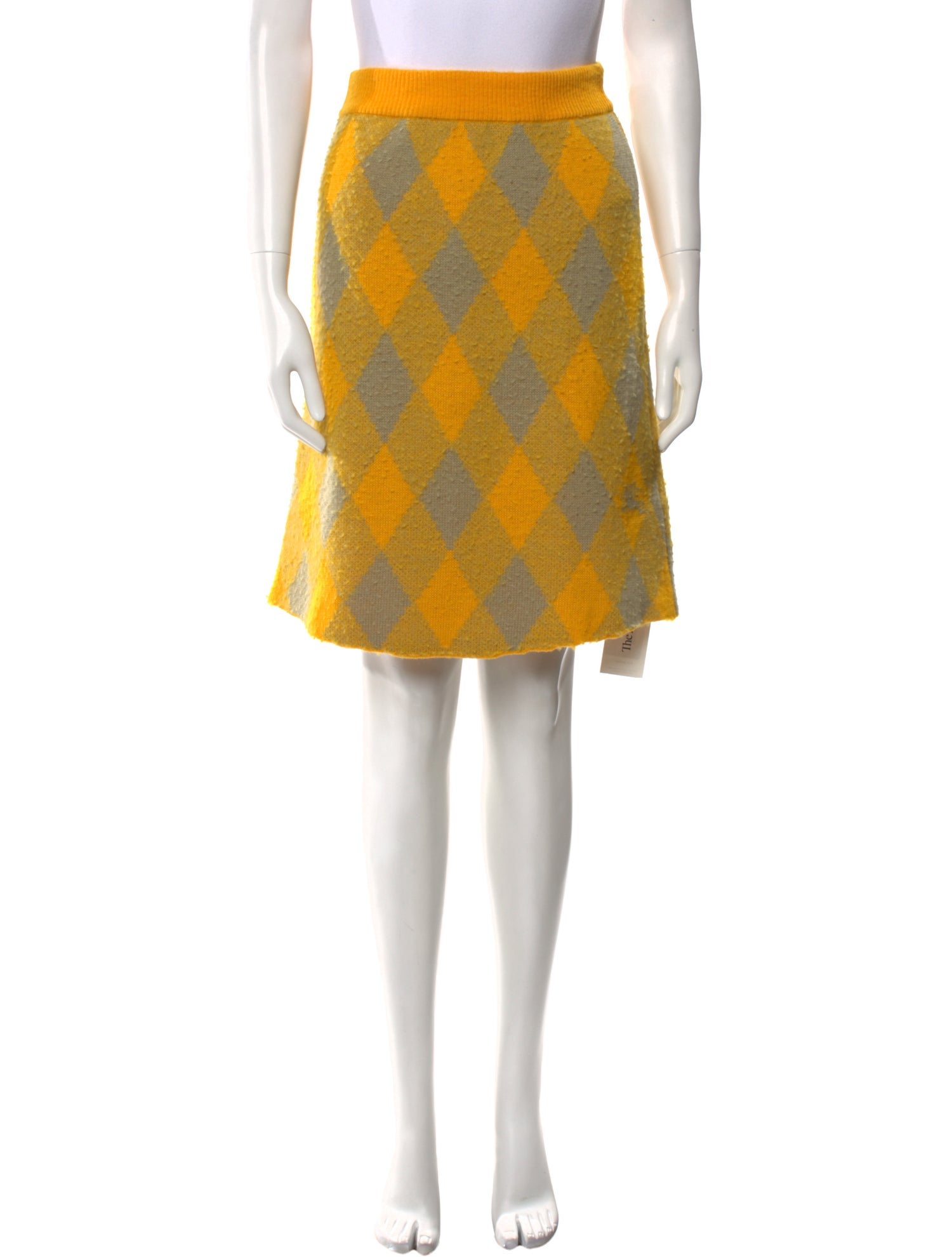 Burberry Wool Knee-Length Skirt w/ Tags