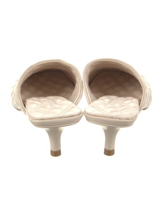 Burberry Leather Mules