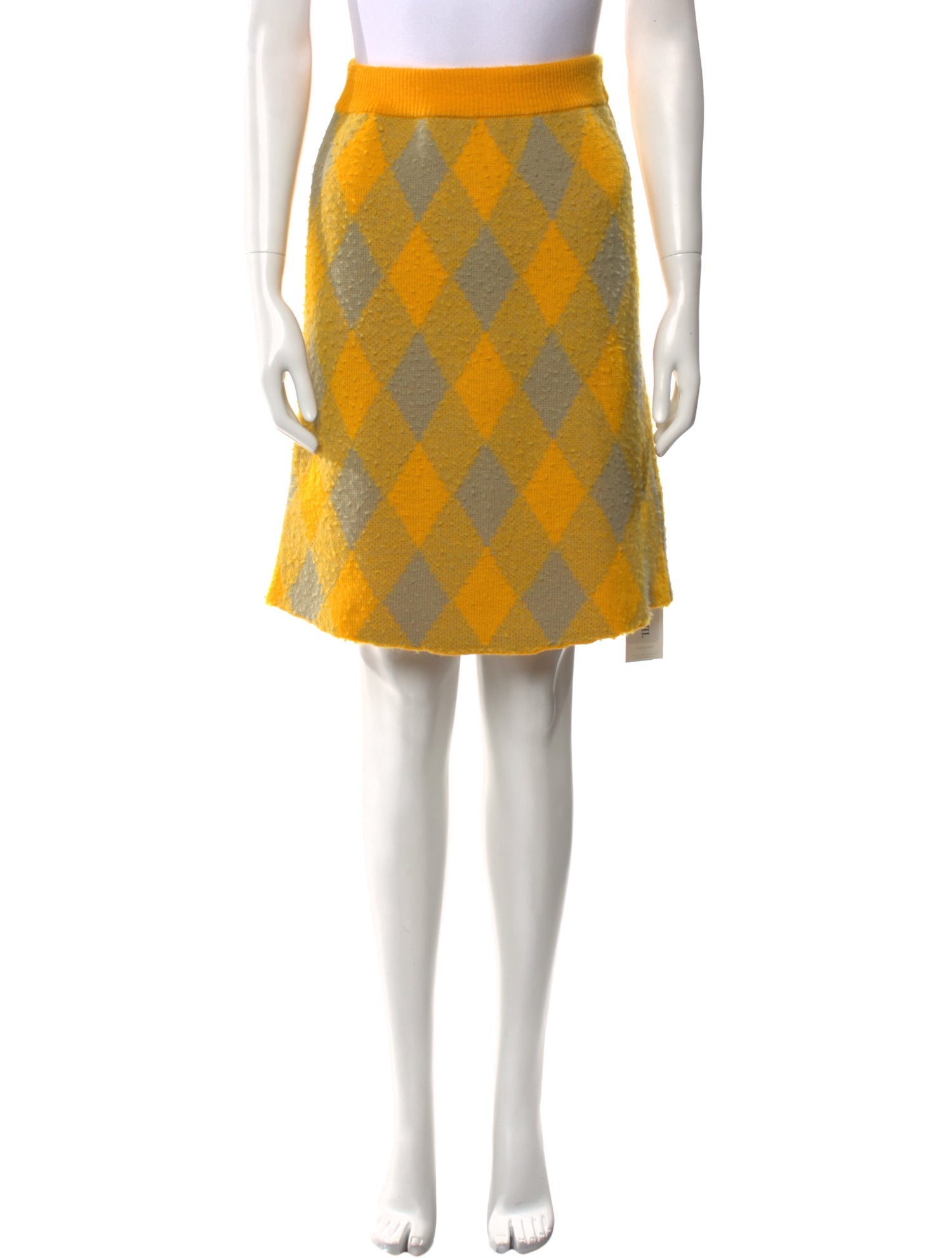 Burberry Wool Knee-Length Skirt w/ Tags