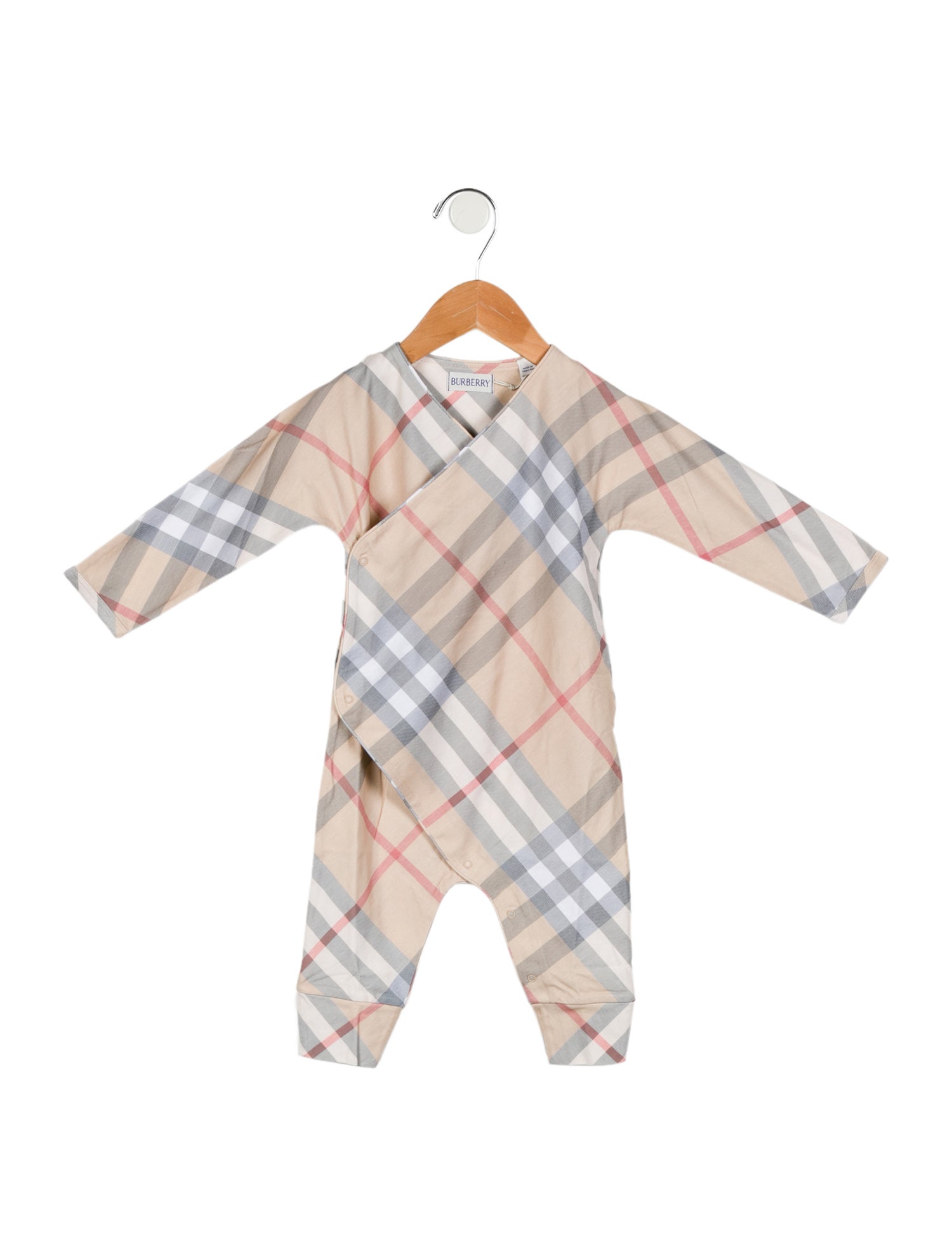 Burberry Infants' Checkprint One Piece w/Tags