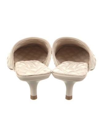 Burberry Leather Mules