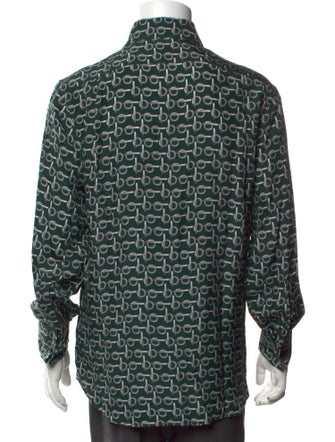 Burberry Silk Long Sleeve Shirt