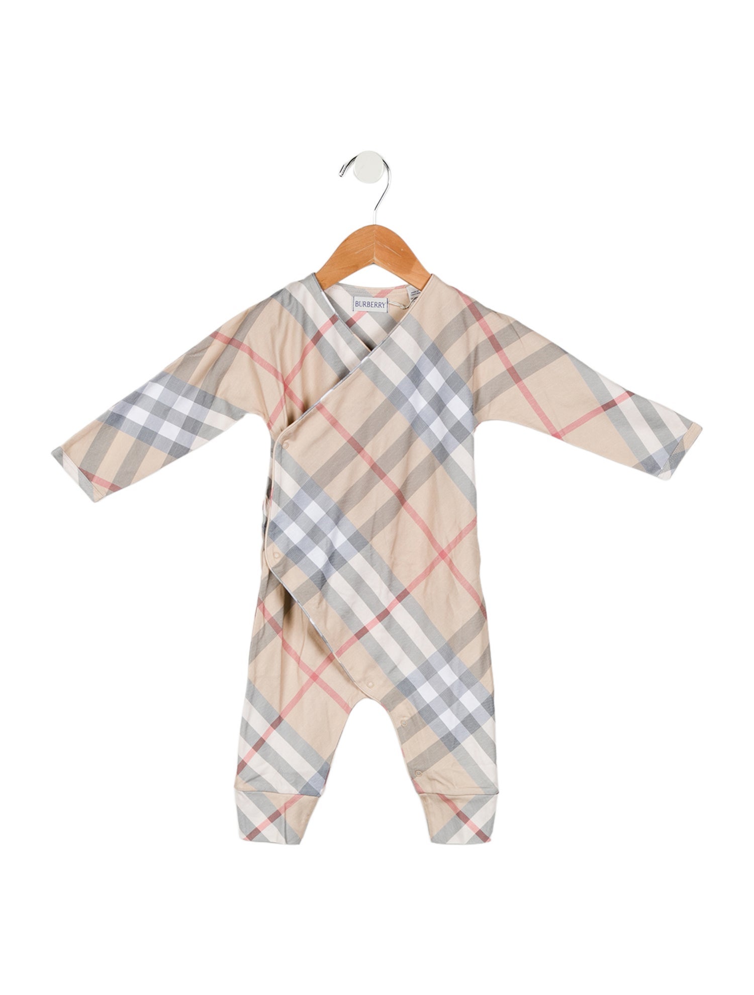 Burberry Infants' Checkprint One Piece w/Tags