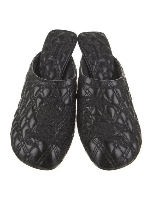 Burberry Leather Mules