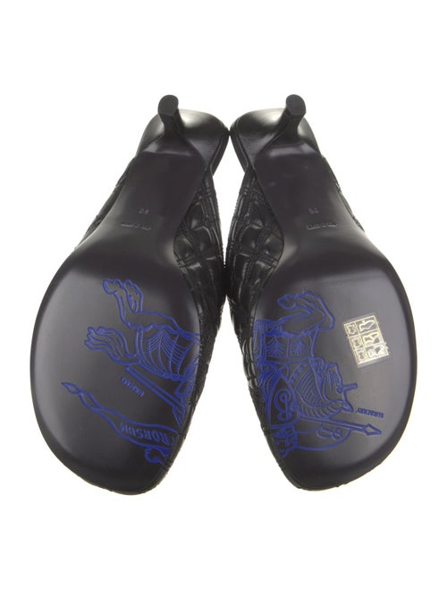 Burberry Leather Mules
